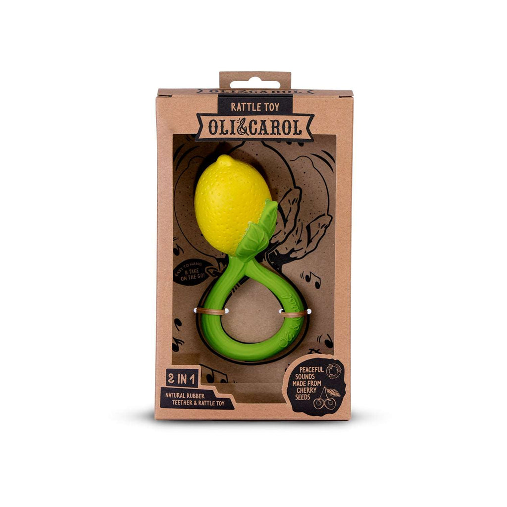 Lemon Rattle Toy