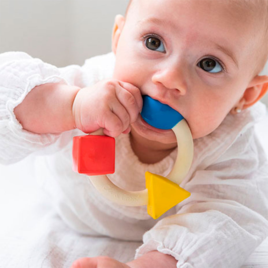 Teething Ring Basic Colors Baby Teether