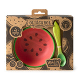 Wally The Watermelon Bowl & Spoon Set