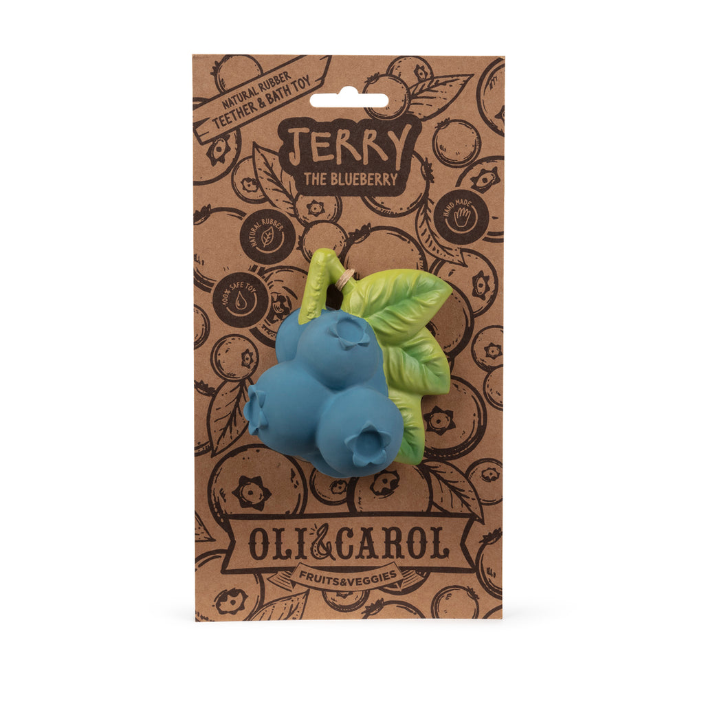 Jerry the Blueberry Baby Teether