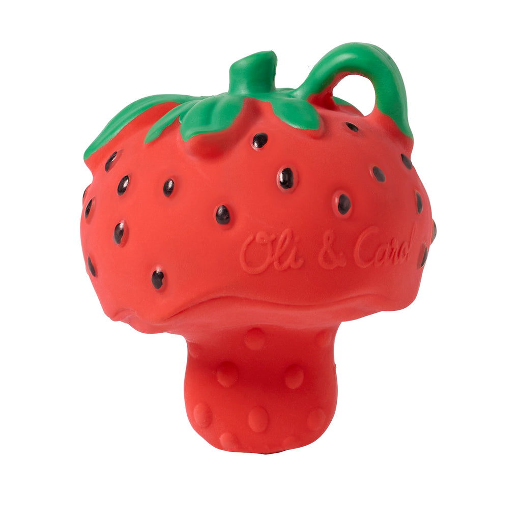 Sweetie the Strawberry Mini Baby Teether