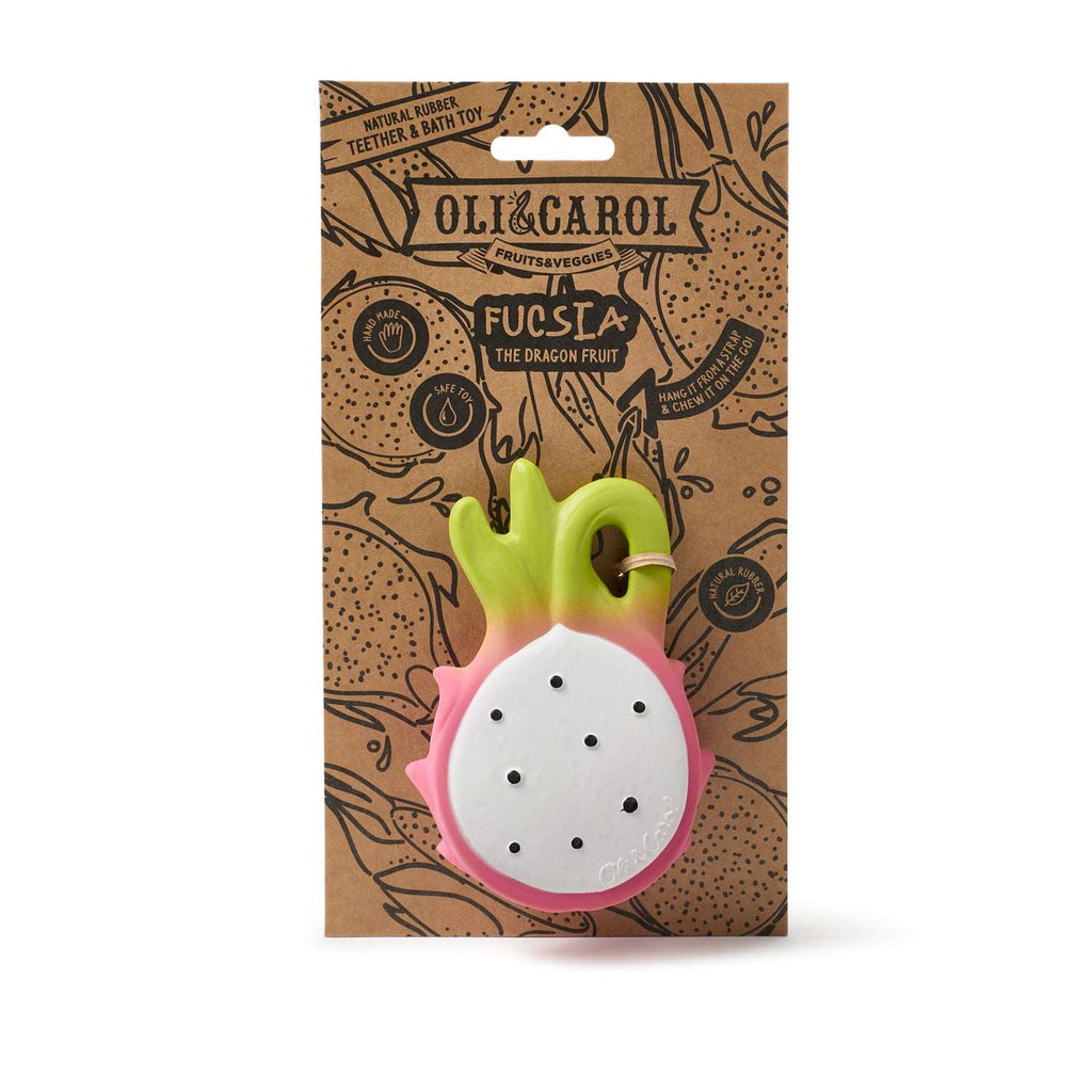 Fucsia the Dragonfruit Baby Teether