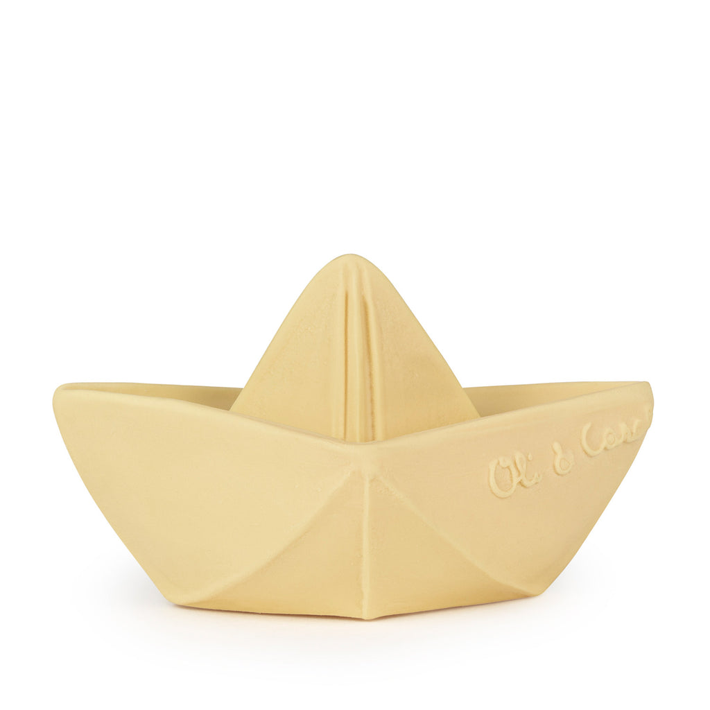 Origami Boat Vanilla Bath Toy