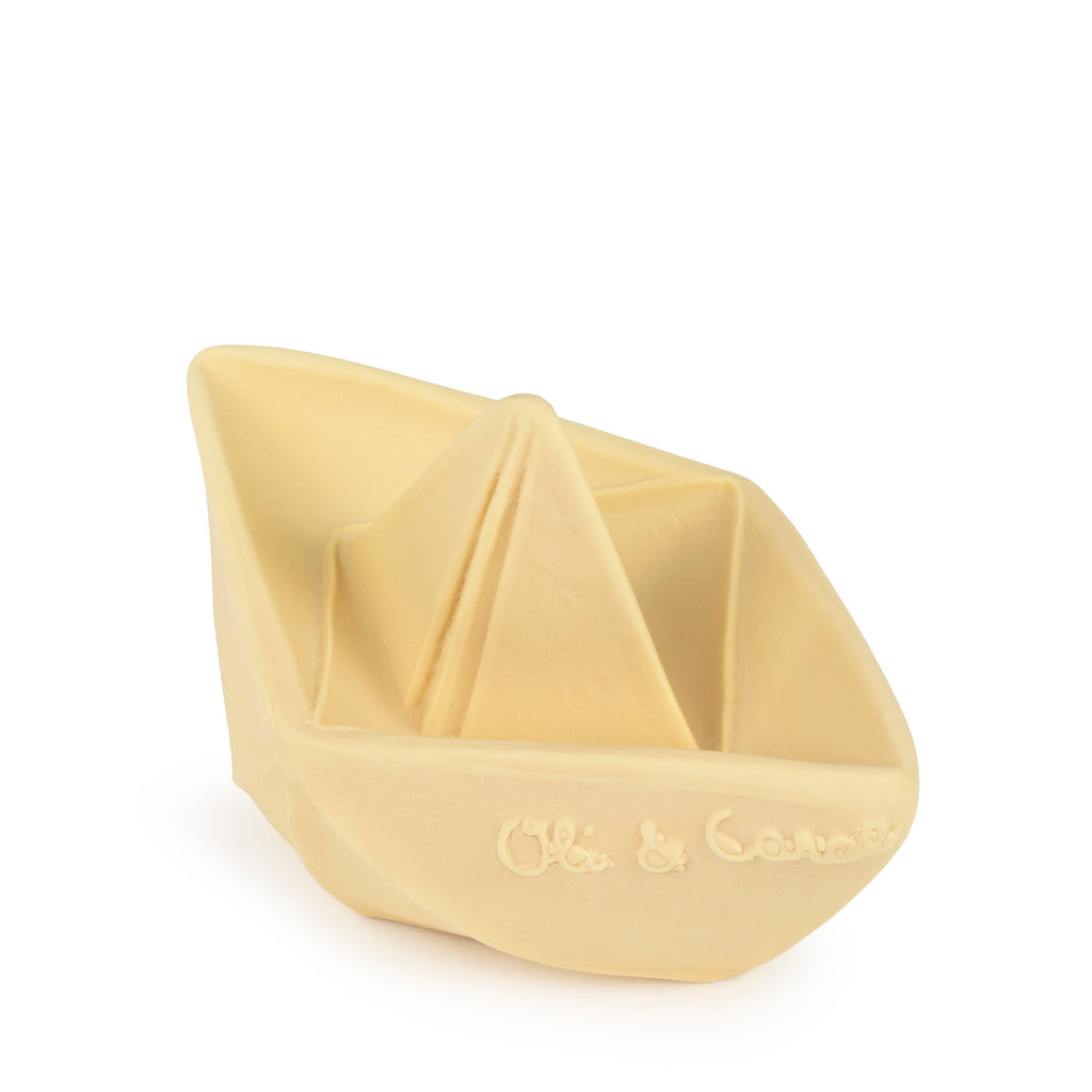 Origami Boat Vanilla Bath Toy