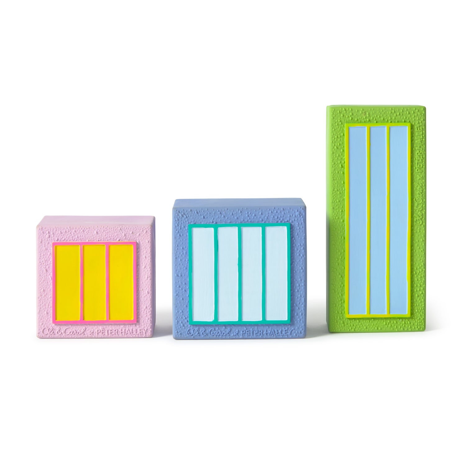Baby Stacking Toy Blocks Cells | Oli&Carol x Peter Halley – Oli&Carol US