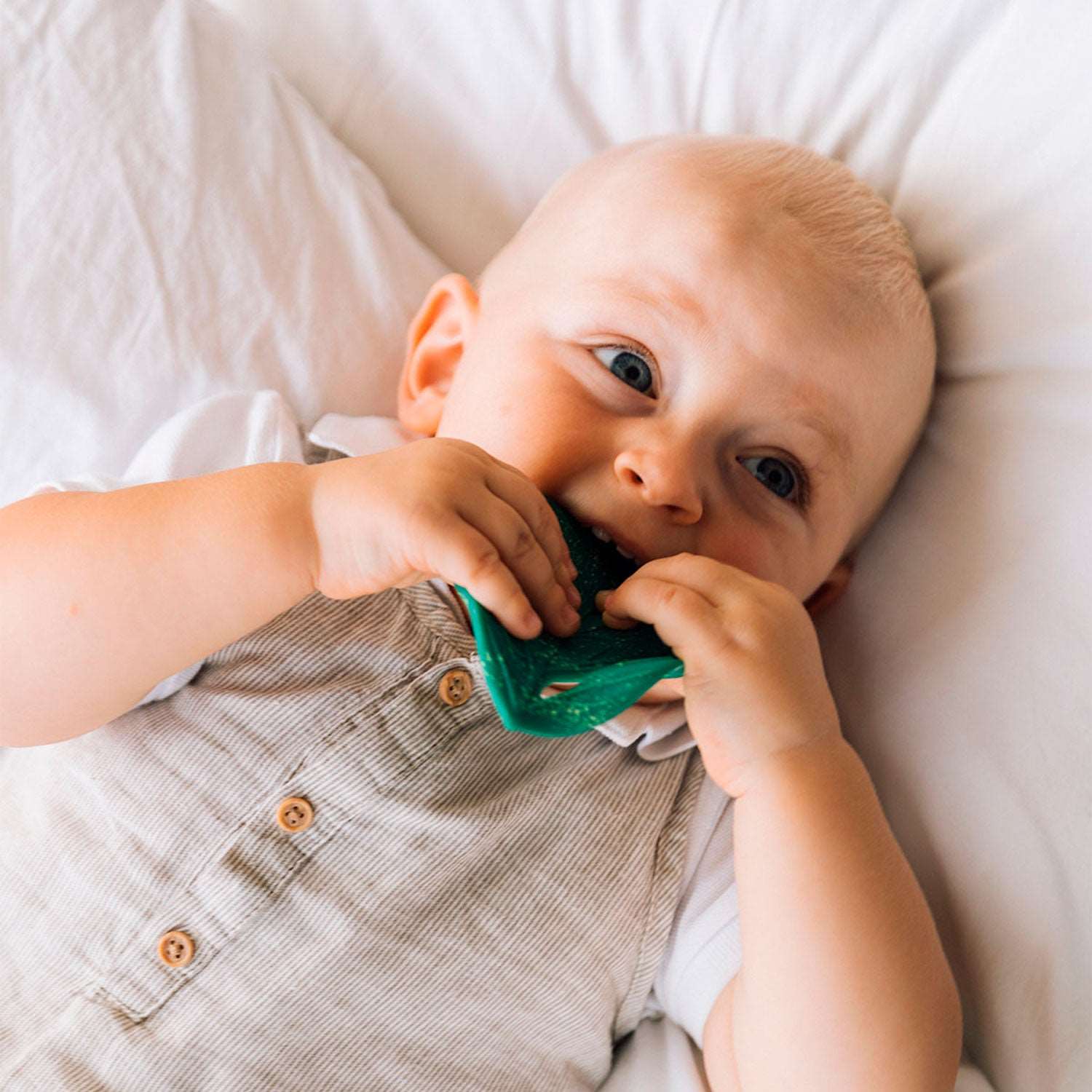 Chlorophyll Leaf Baby Teether