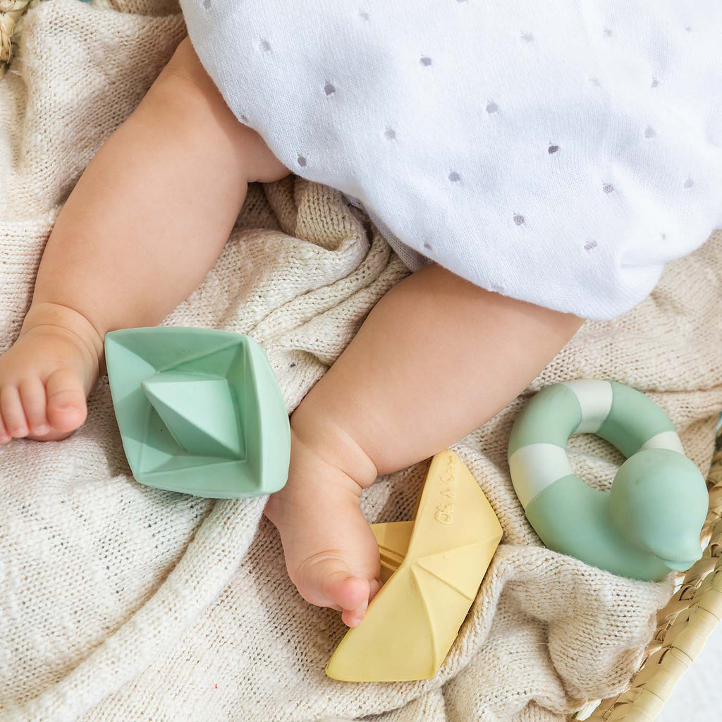 Origami Boat Vanilla Bath Toy