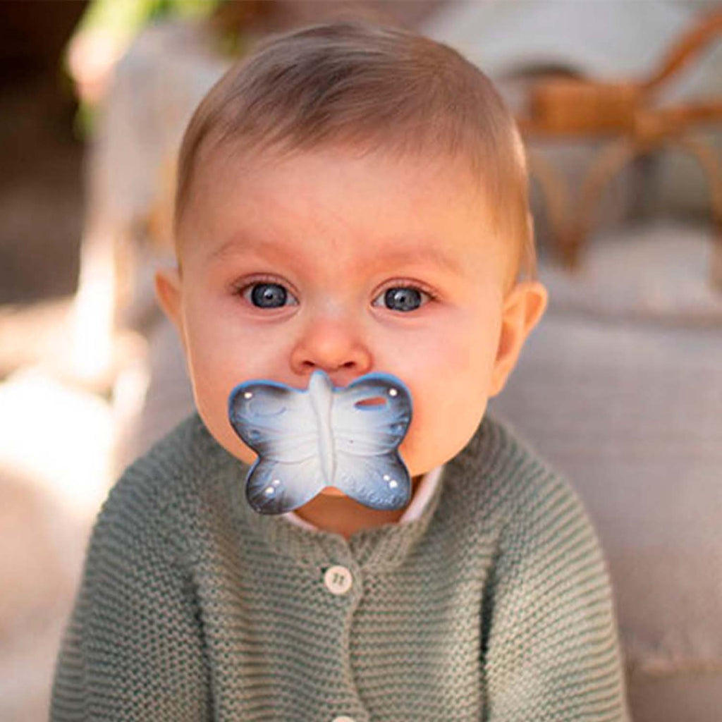 Blues the Butterfly Mini Baby Teether