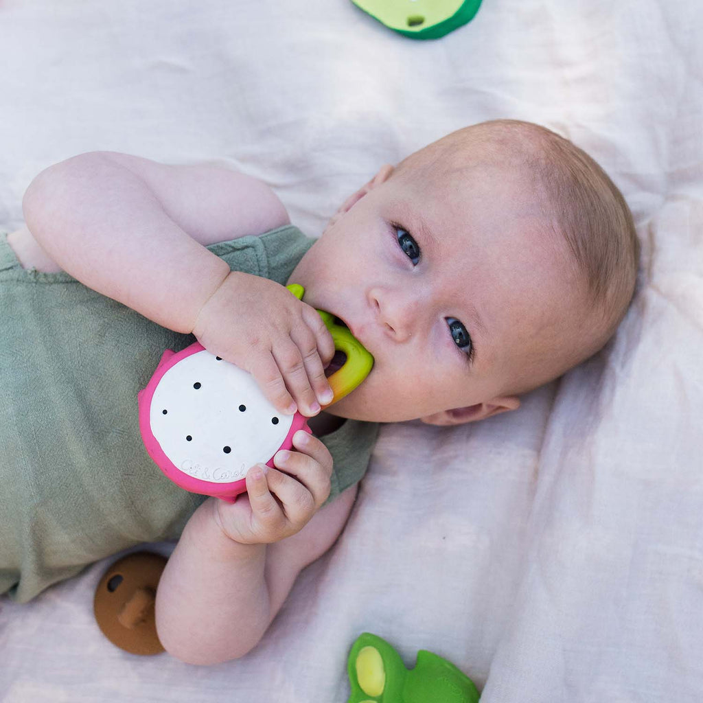 Fucsia the Dragonfruit Baby Teether