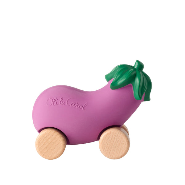 Emma The Eggplant Baby Car Toy | Oli&Carol – Oli&Carol US