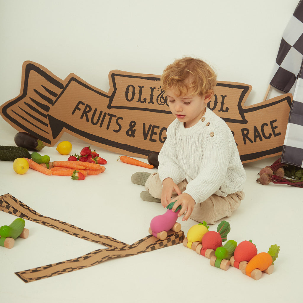 Cathy The Carrot Baby Car Toy