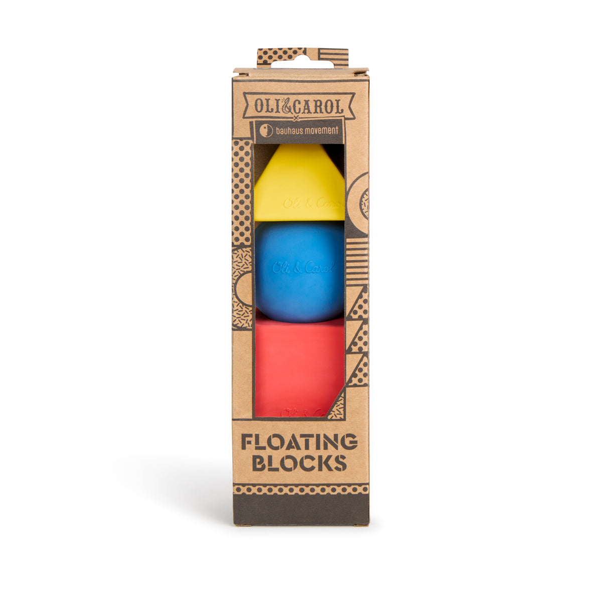 Intermediate Floating Block Floating Blocks Basic Colors Baby Teether – Oli&Carol US