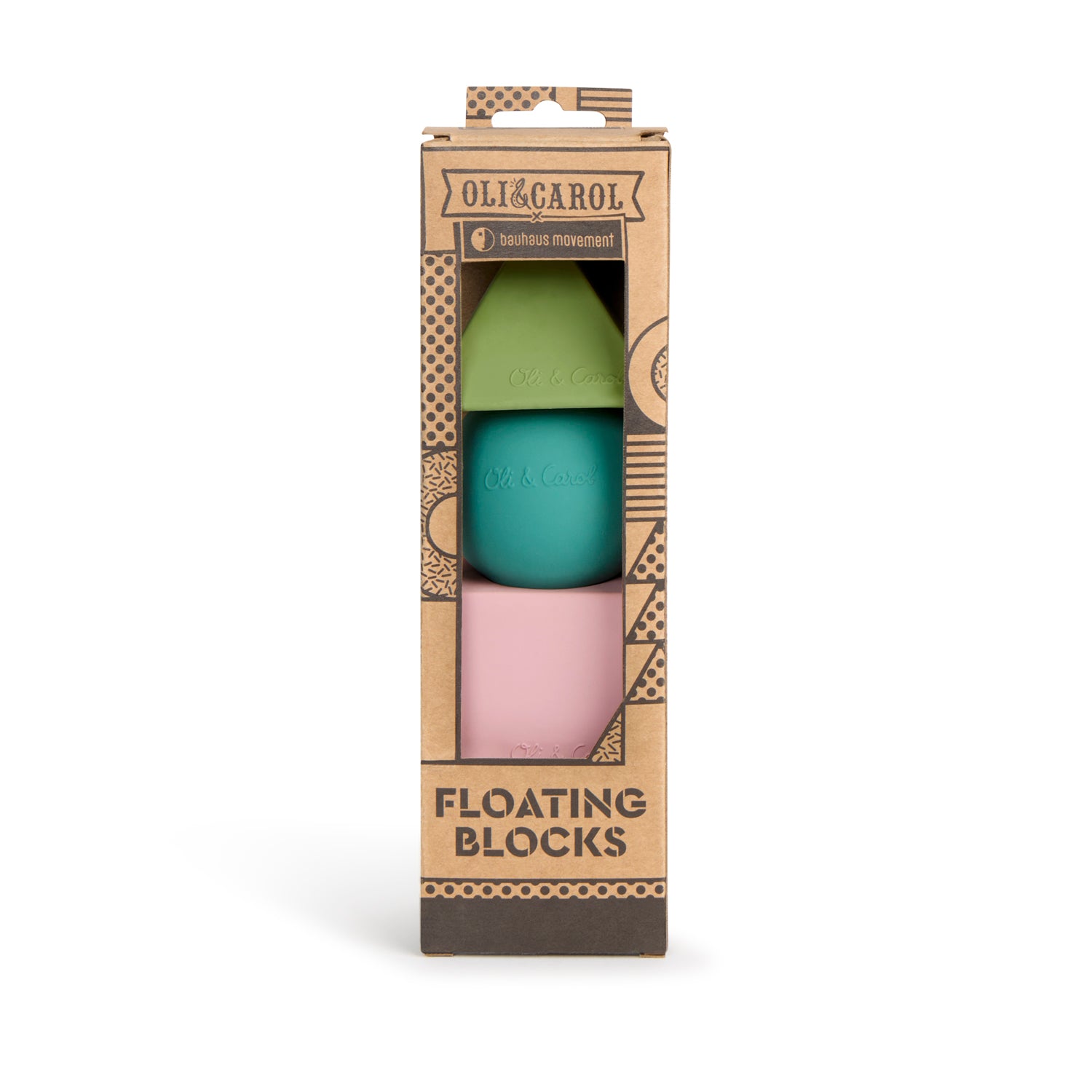 Floating Blocks Soft Colors Baby Teether – Oli&Carol US