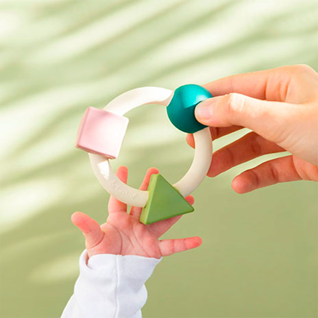 Teething Ring Soft Colors Baby Teether